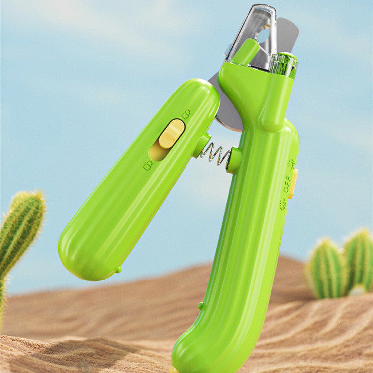 Cactus Shaped Multifunctional Pet Nail Clipper