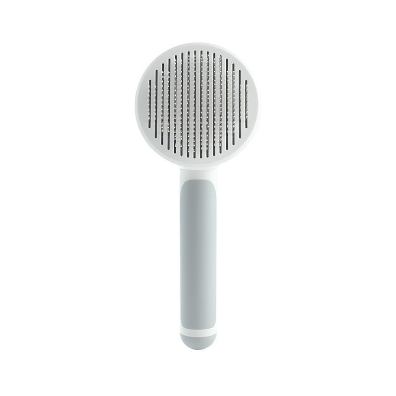 Round Handle Pet Comb Sticky Massage Brush