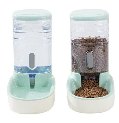 Pet Automatic Feeder Microphone with Drinking Fountain