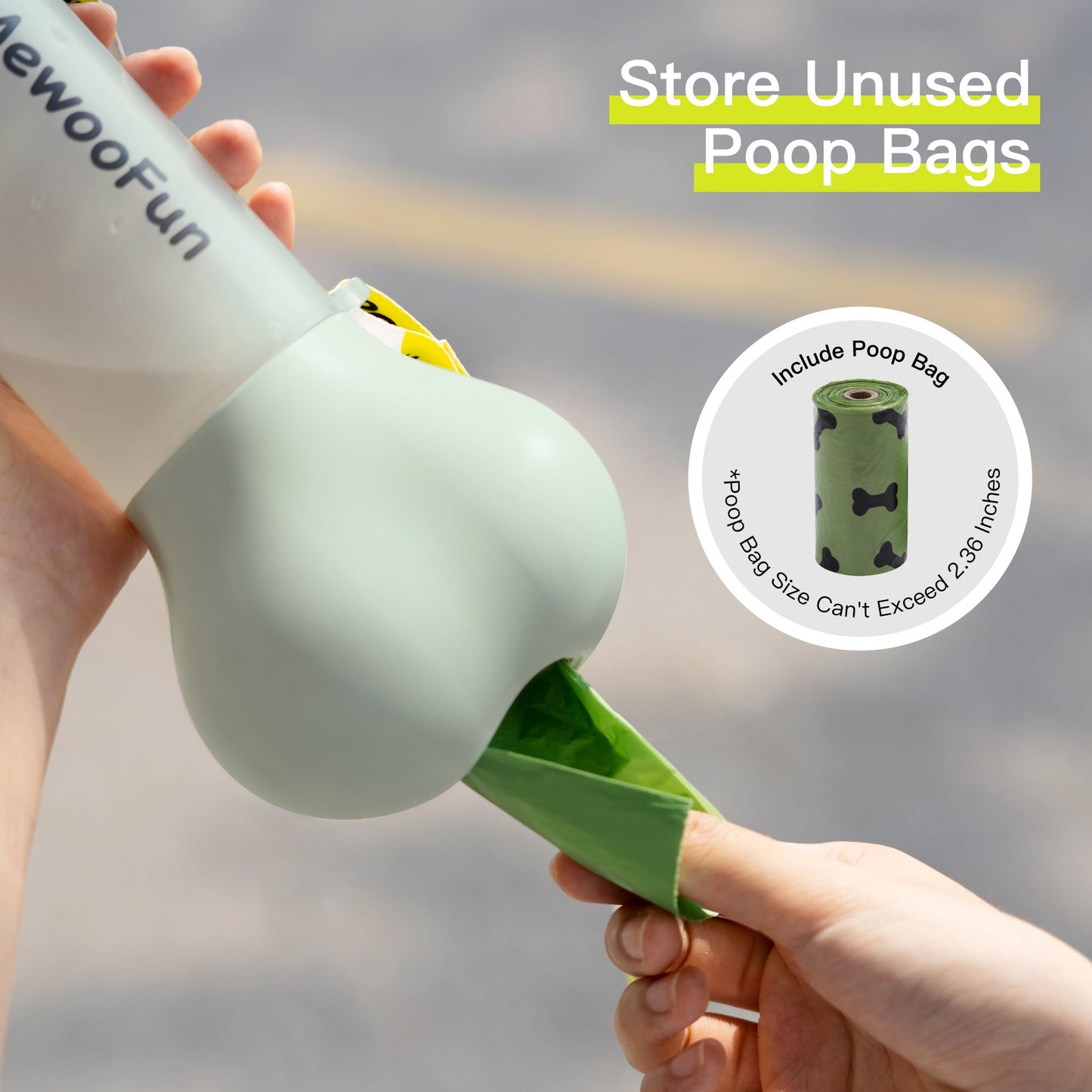 2 in 1 Pet Bag & Water Bottle