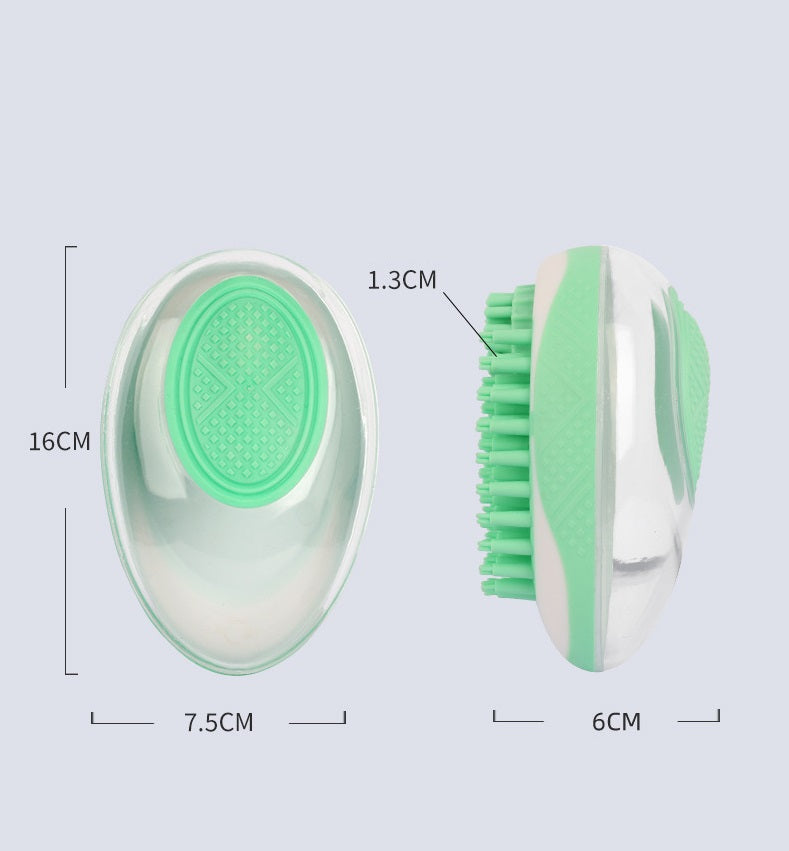 Pet Bath Brush Hair Grooming Comb