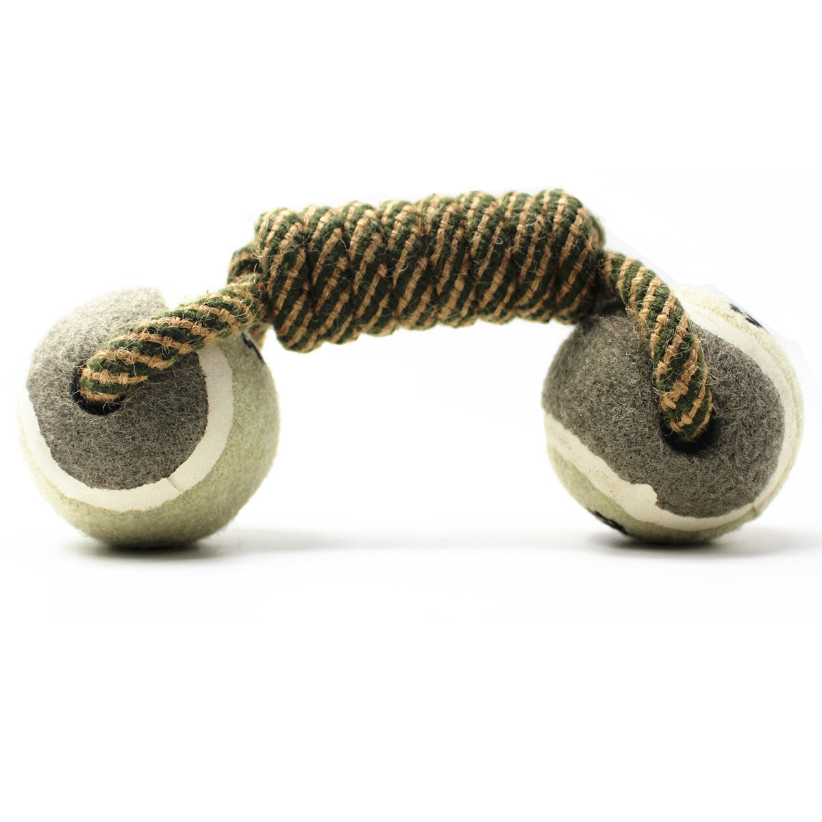 Pet Dumbbell Rope Tennis Ball Chew Toys