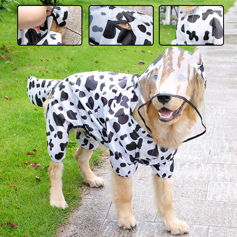 Pet Suit Four-legged Raincoat