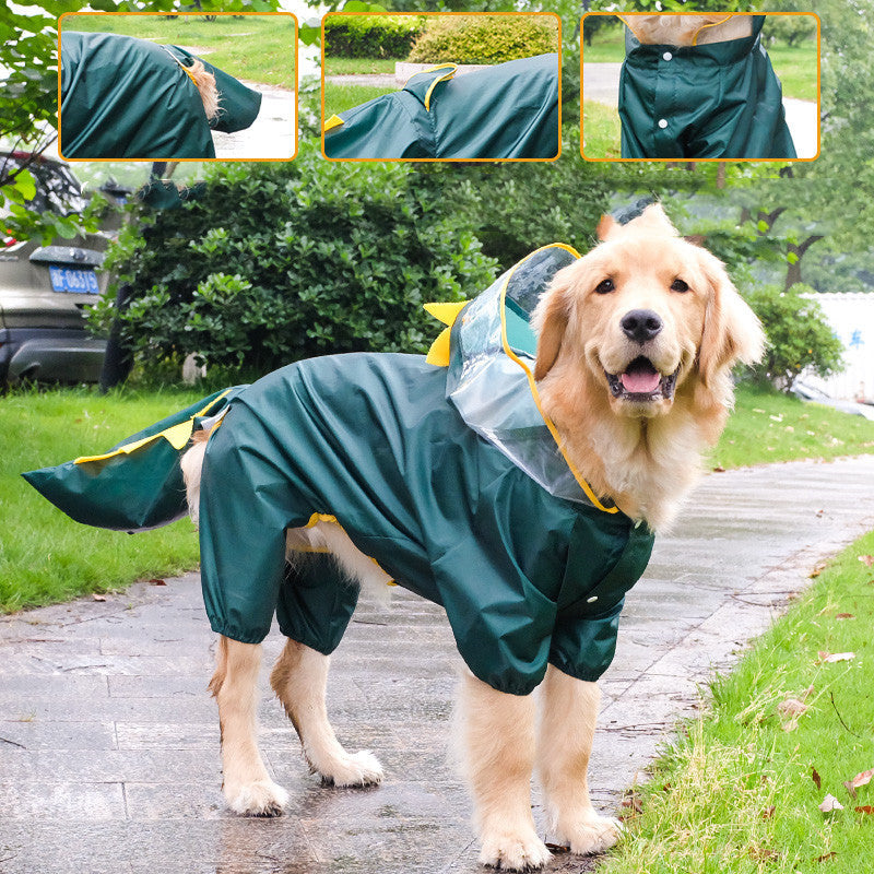 Pet Suit Four-legged Raincoat