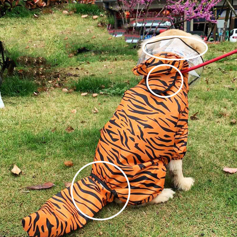 Pet Suit Four-legged Raincoat