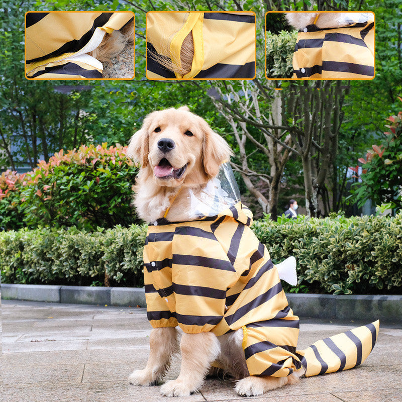 Pet Suit Four-legged Raincoat