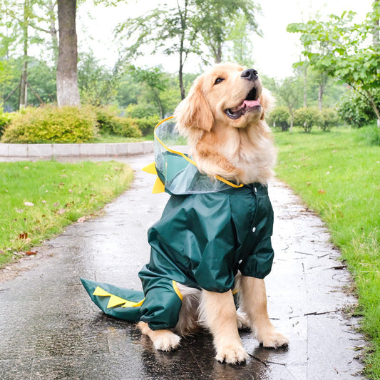 Pet Suit Four-legged Raincoat