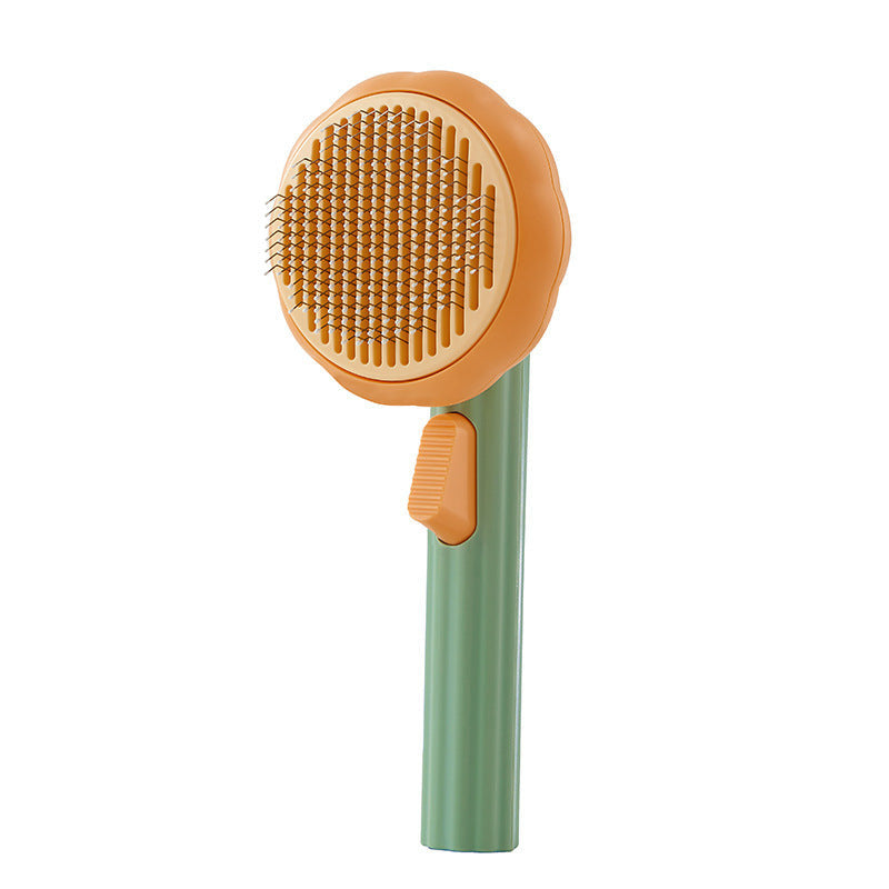 Pet Cat Brush Self-cleaning Comb Looper