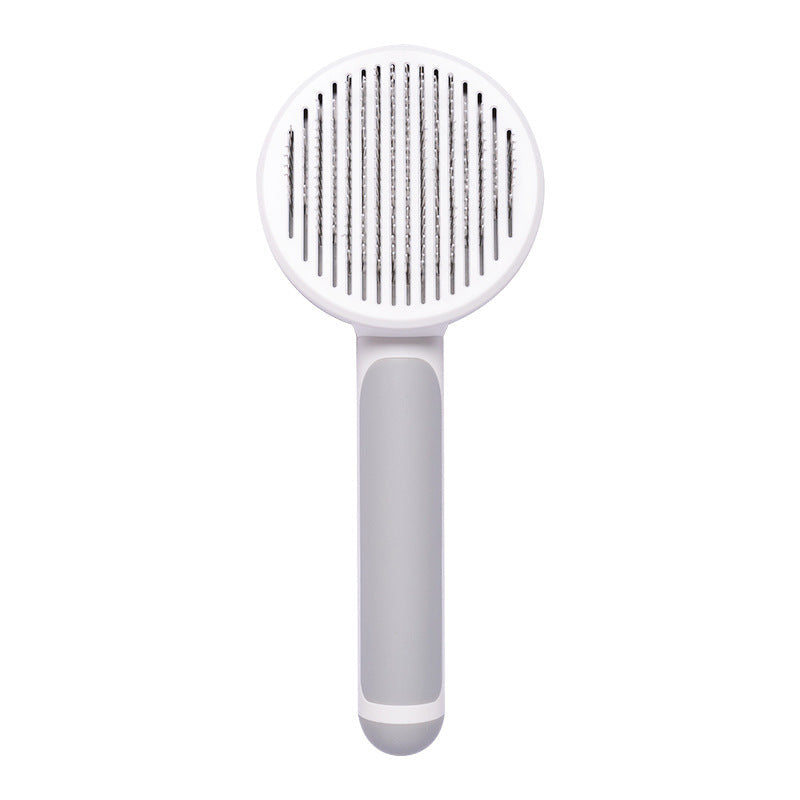 Pet Cat Brush Self-cleaning Comb Looper