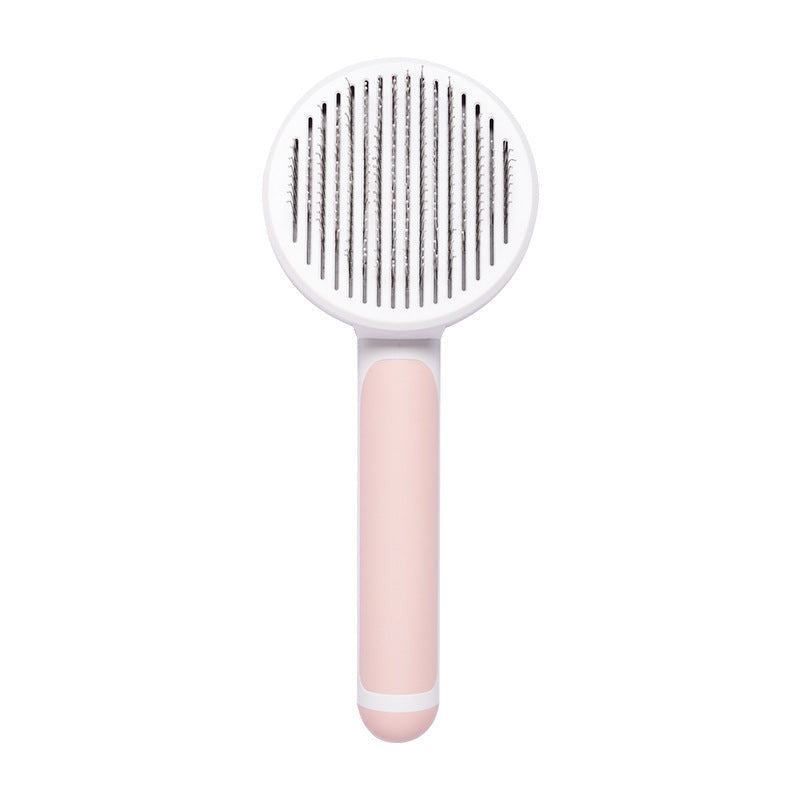 Pet Cat Brush Self-cleaning Comb Looper