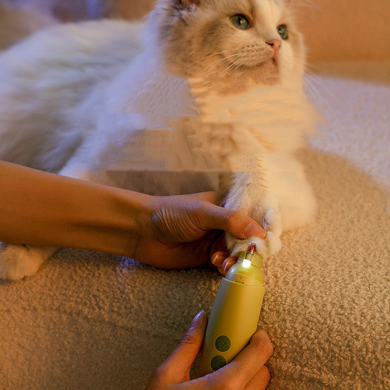 Banana Shape Electric Nail Grinder For Pet