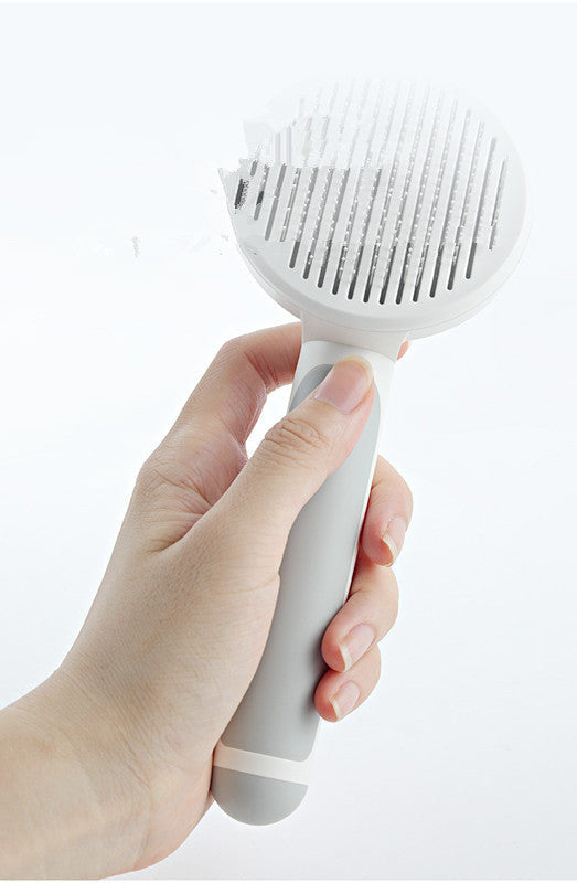 Round Handle Pet Massage Comb