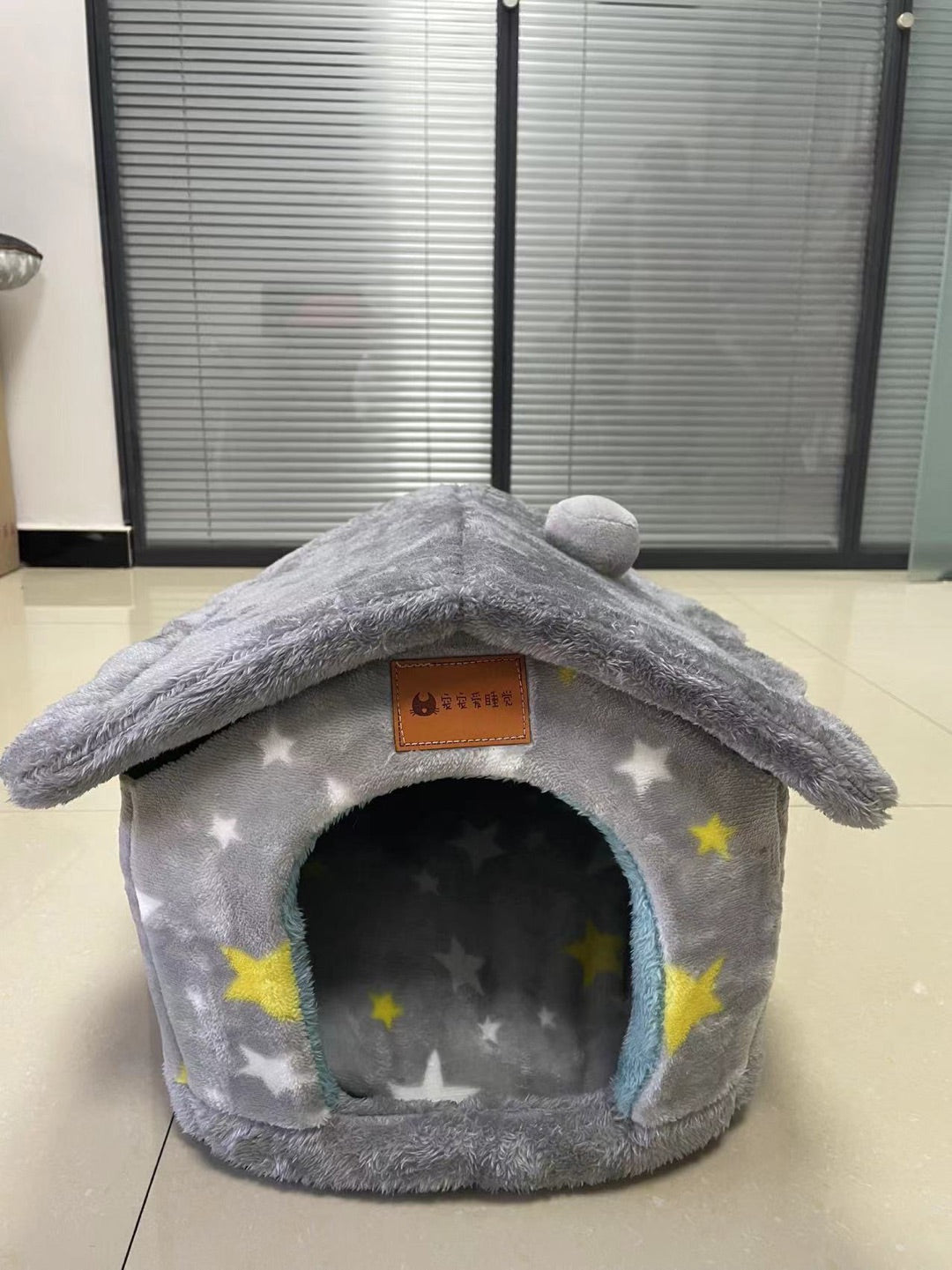 Foldable Dog House Pet Cat Bed Villa